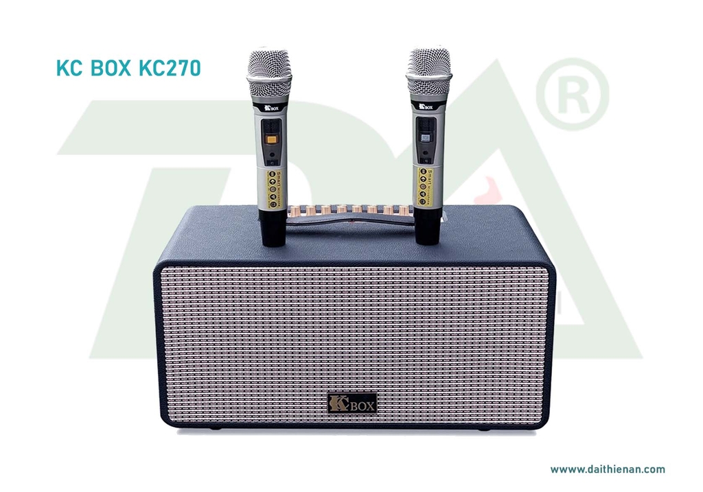 KC-Box KC270 (có hàng...!) - Portable Karaoke Bluetooth Speaker