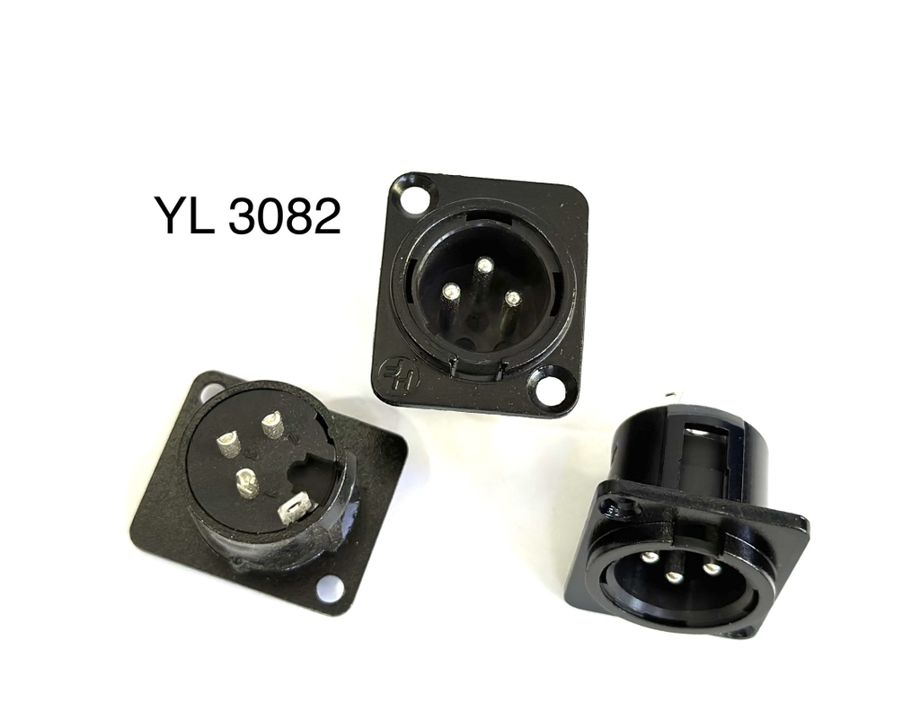 YL-3082 XRL Canon Âm Đực 3Pin