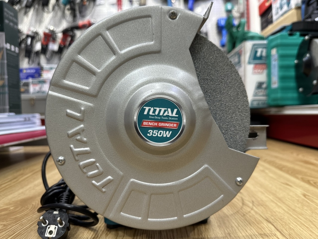 Máy mài để bàn 2 đá 350W Total TBG35020