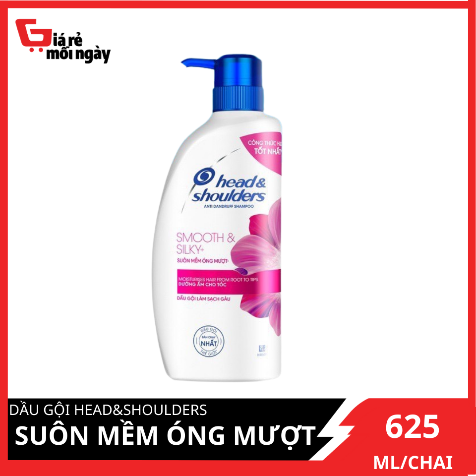 Dầu Gội Head & Shoulder Suôn Mềm Óng Mượt 625ml / Dầu Gội Head & Shoulder Suôn Mềm Óng Mượt 625ml /