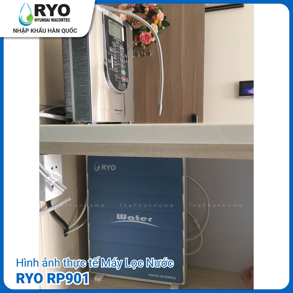 Hình ảnh thực tế của Máy Lọc Nước RYO Hyundai RP901 - Không Dùng Điện