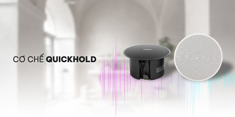 Loa âm trần DESIGNMAX-DM2C-LP quick hold