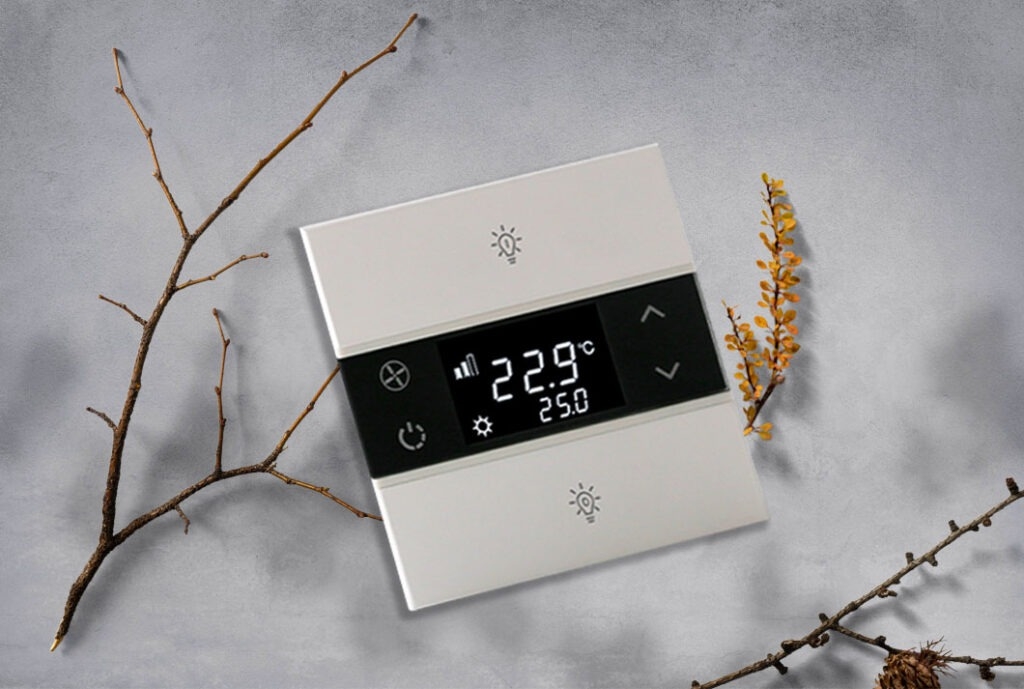 Phím KNX EAE Thermostat Rosa Pictus