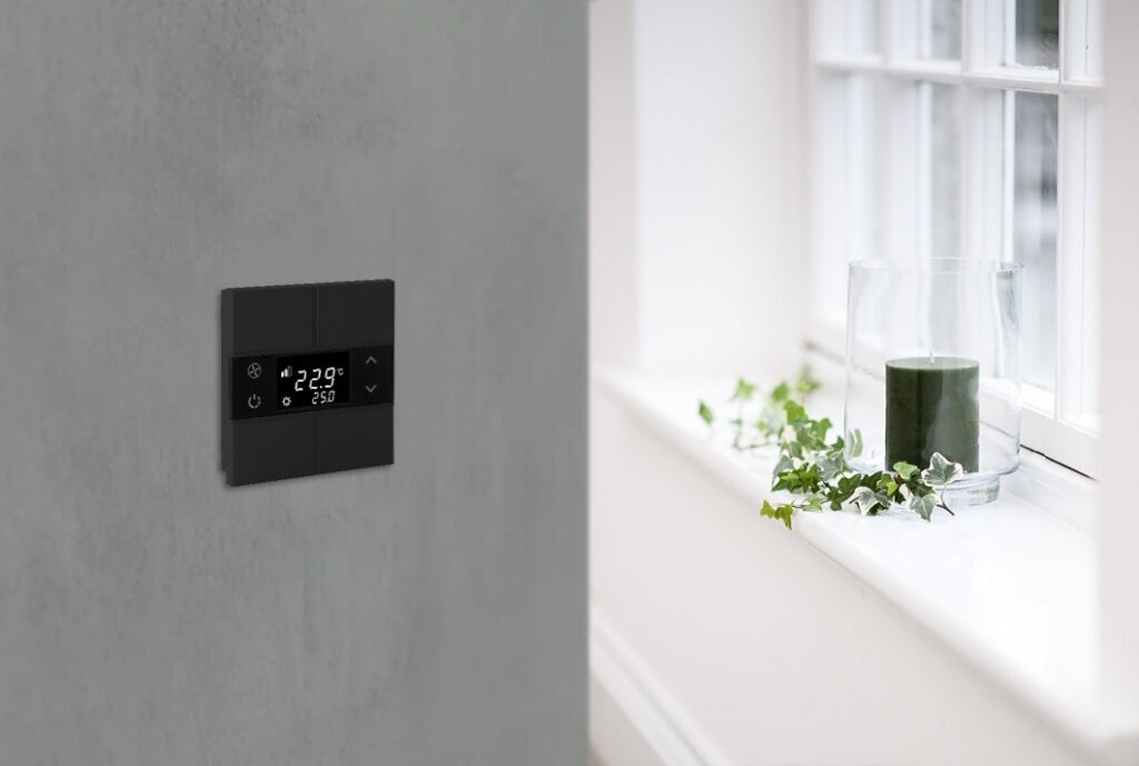 Phím KNX EAE Thermostat Rosa Pictus