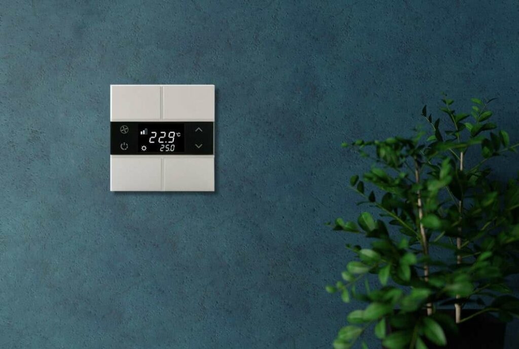 Phím KNX EAE Thermostat Rosa Pictus