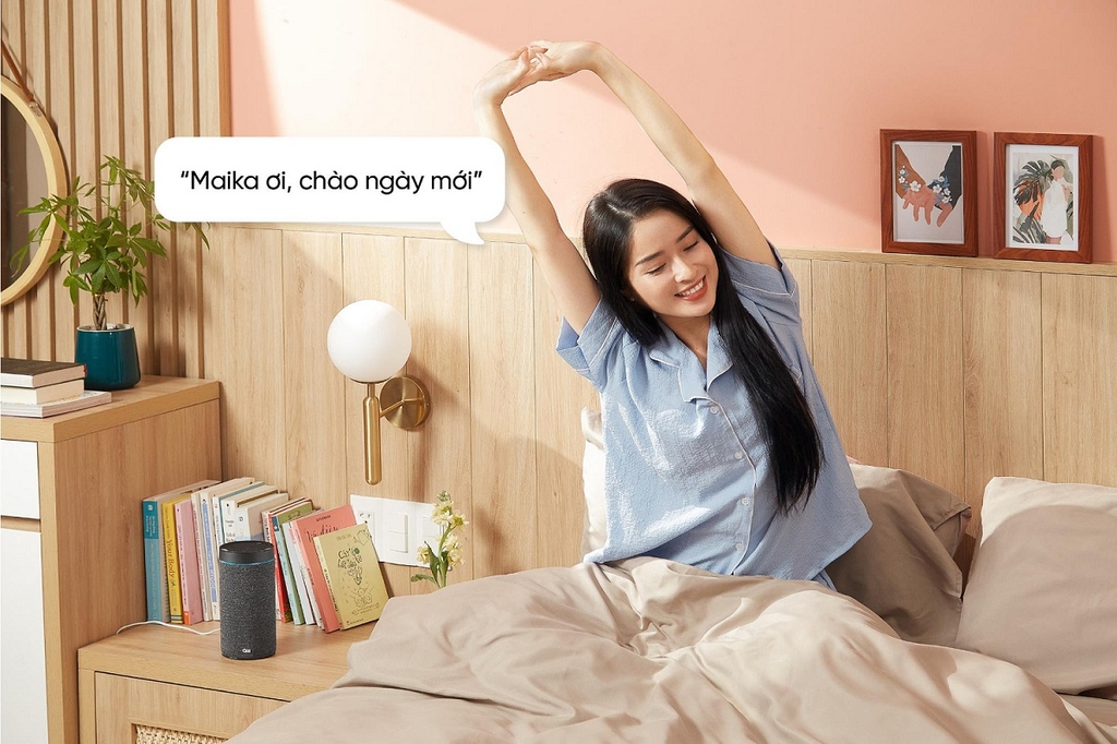 Điều khiển giọng nói với Oli Maika trong nhà thông minh