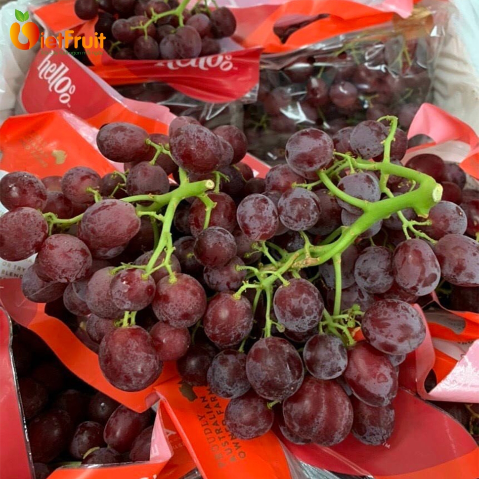 Tình hình thị trường nhập khẩu nho đỏ Pandol