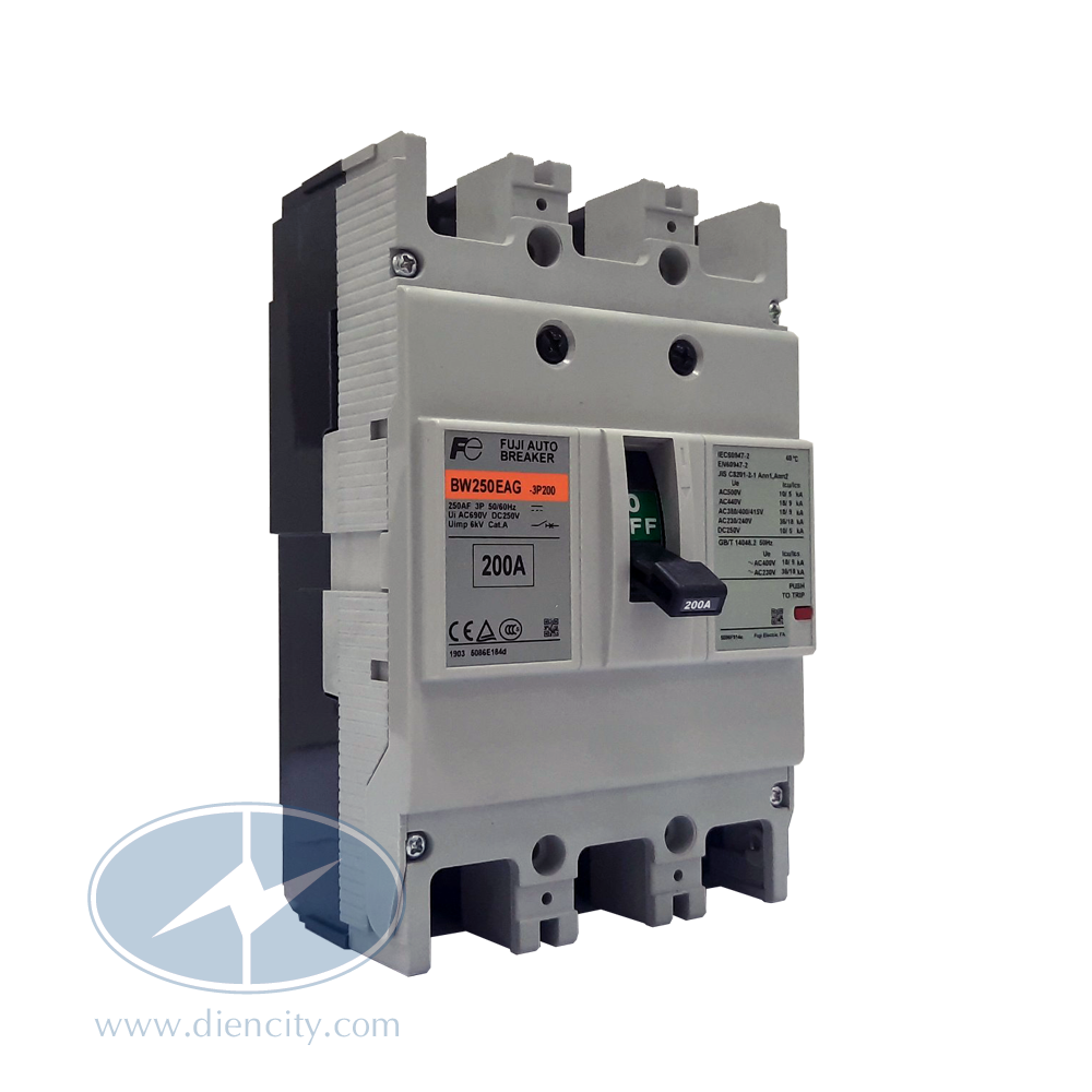 MCCB (Aptomat) Fuji Electric BW250EAG 3P 18kA | Điện City