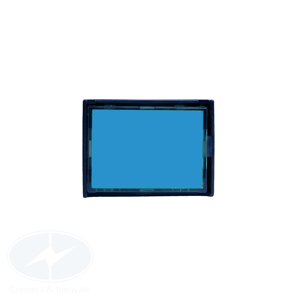 Đèn báo Idec chữ nhật AL6H Ø16 24VAC/DC xanh dương | Điện City