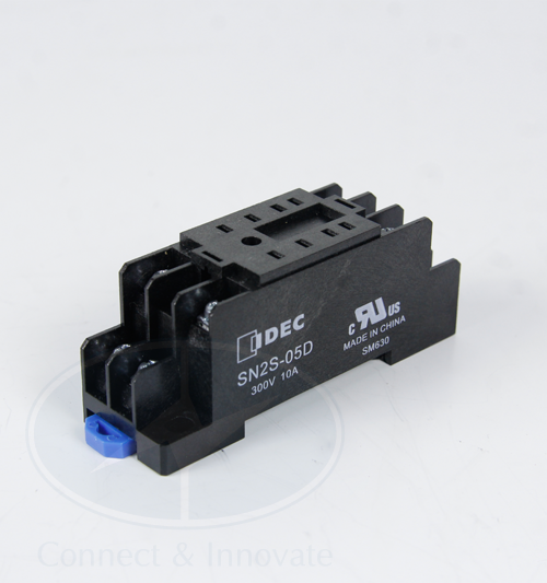 IDEC SN2S-05D 8-Pin Relay Socket - 5A 300V For RN2S RM2S RU2S Relays