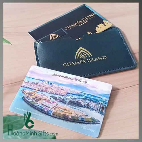 USB Namecard In Logo - KH Champa Island