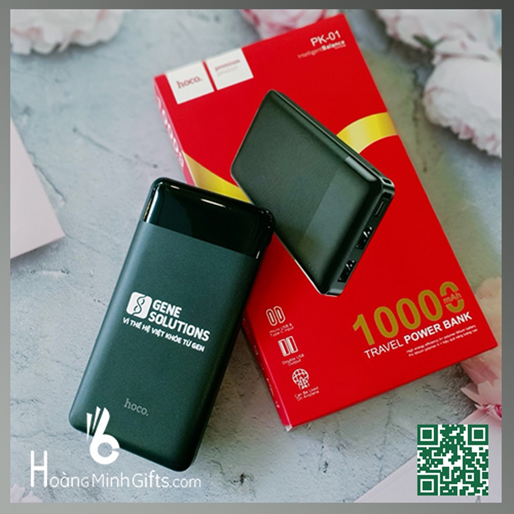 PIN SẠC DỰ PHÒNG HOCO PK-01 10000MaH - KHÁCH HÀNG GENE SOLUTION