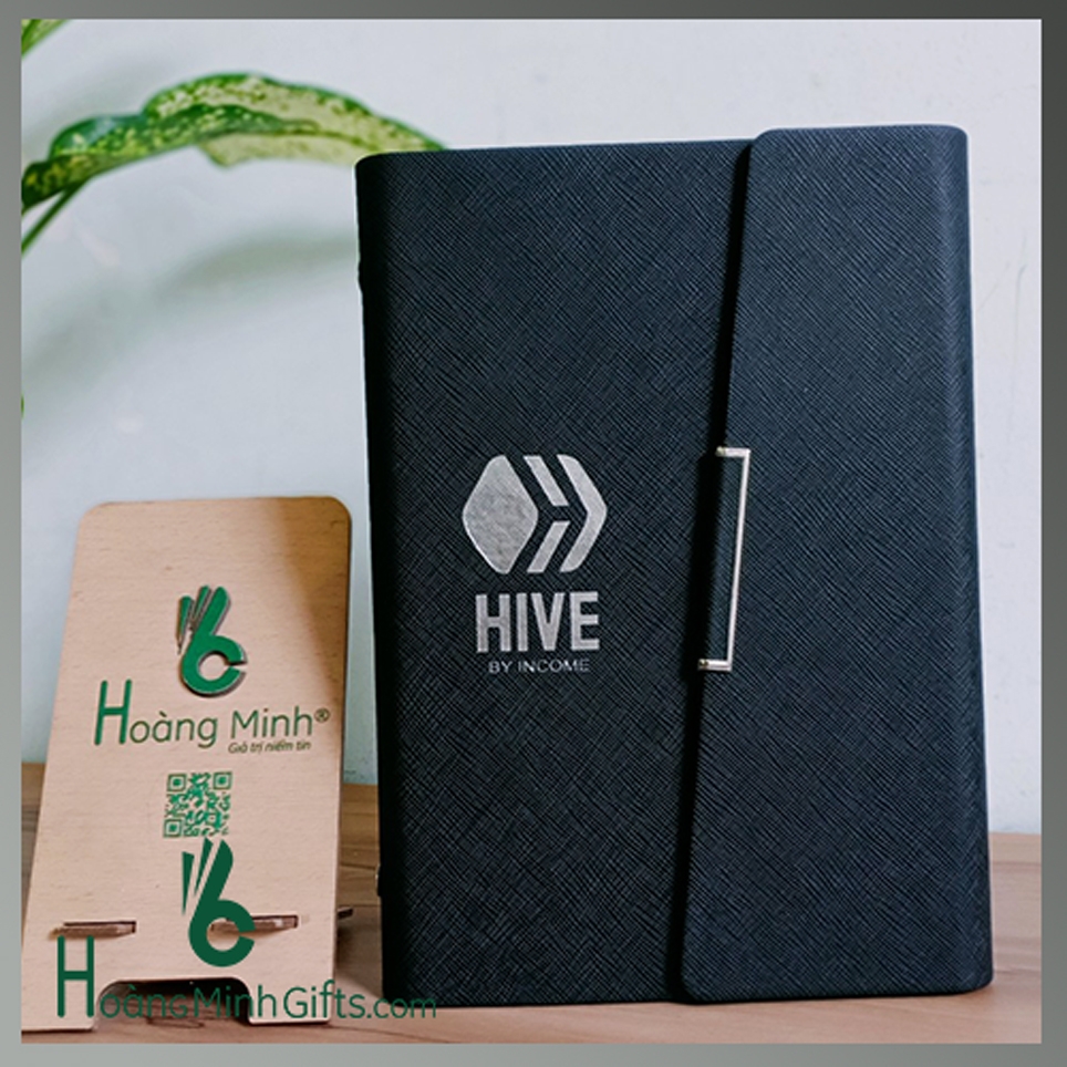 SỔ DA GÁY CÒNG CAO CẤP - KHÁCH HÀNG HIVE