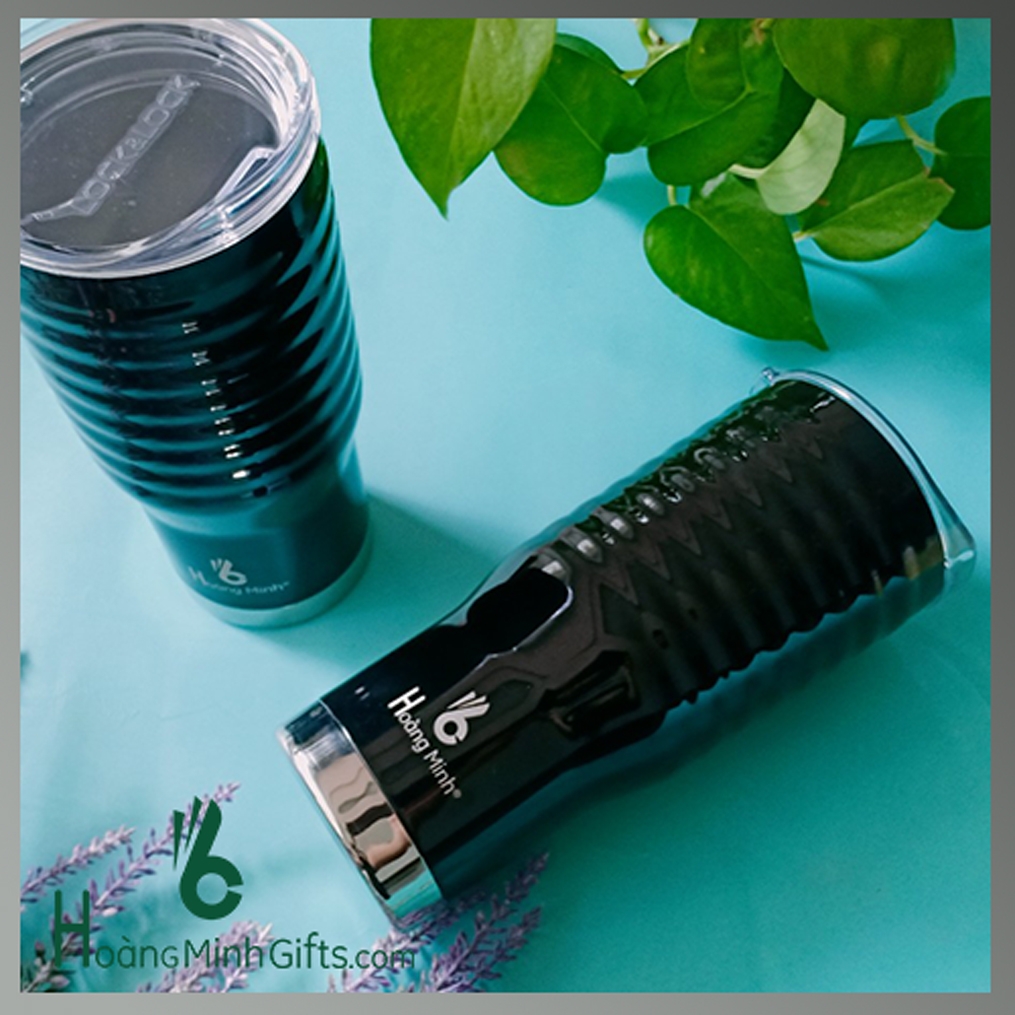 CỐC GIỮ NHIỆT LOCK&LOCK BLACK WAVE TUMBLER - HOÀNG MINH