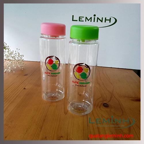 Bình  Đựng Nước Nhựa Mybottle In Logo - KH Elite Nursery Pre School