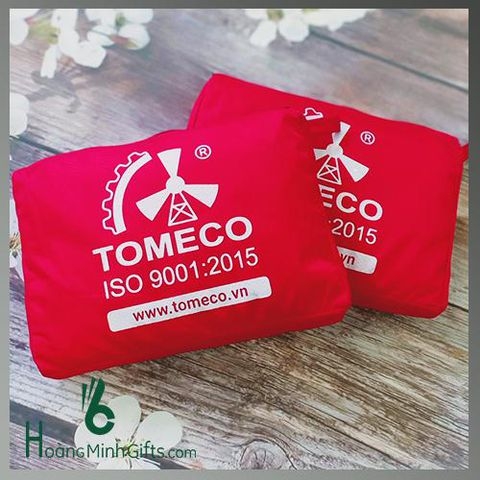 ÁO MƯA ĐÔI QUẢNG CÁO SIÊU NHẸ IN LOGO - KH TOMECO