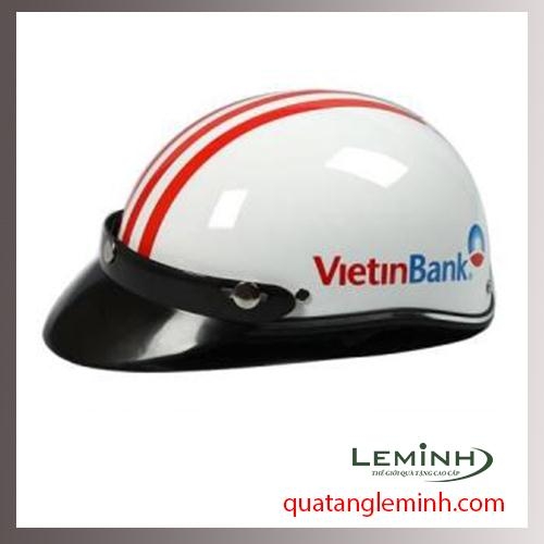 Mũ bảo hiểm quảng cáo - mũ bảo hiểm nửa đầu không kính 003