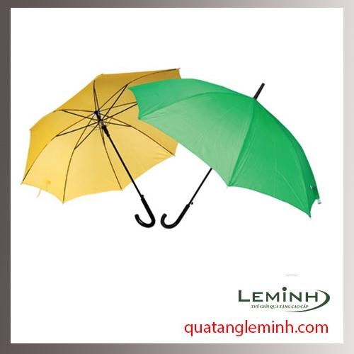 Ô dù quà tặng - dù thẳng tay cầm cong