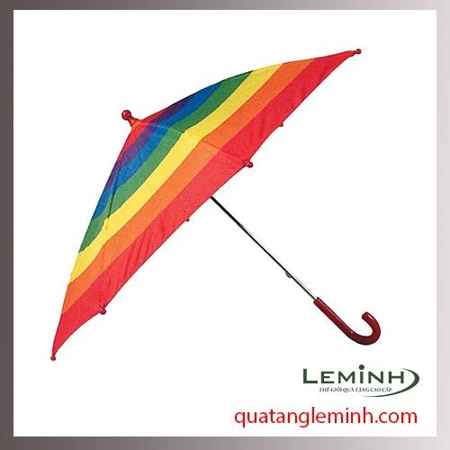 Ô dù quà tặng - dù thẳng tay cầm cong