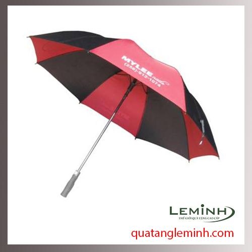 Ô dù quà tặng - dù thẳng, thân nhôm trắng