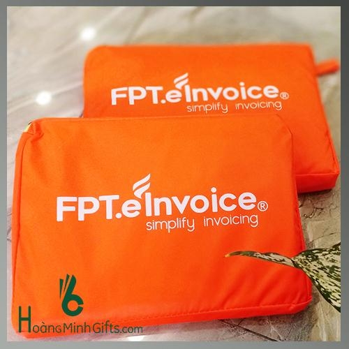 Áo Mưa Quảng Cáo Siêu Nhẹ In Logo - Kh FPT Einvoice