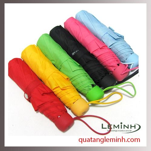 Ô dù quà tặng - Ô gấp 3 đẩy tay