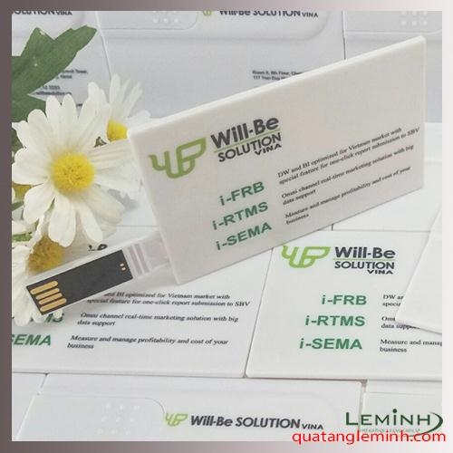USB thẻ Namecard  - KH Will Be Solution