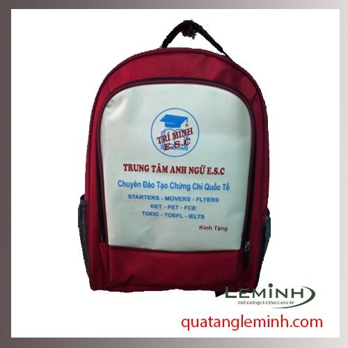 Ba lô quà tặng - Ba lô Trung tâm Anh Ngữ ESC