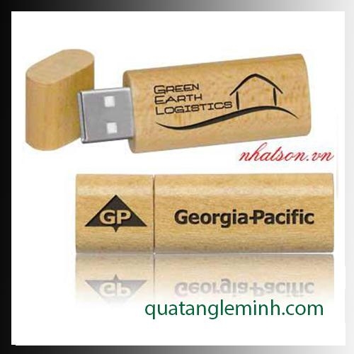 USB quà tặng - USB gỗ 017