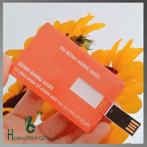 USB Thẻ Namecard - Kh Vụ Bình Đẳng Giới