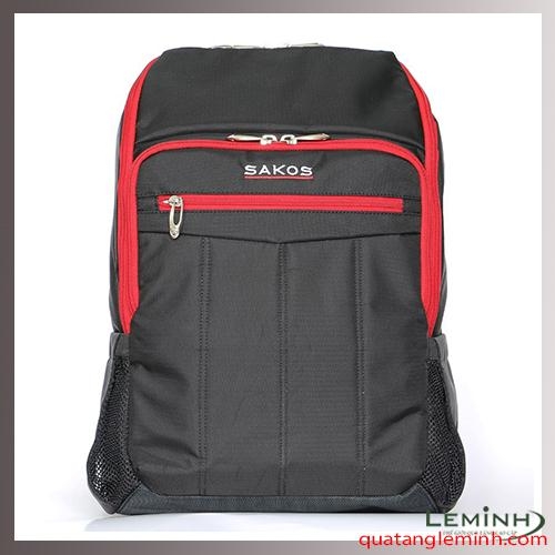 Balo Color I15 - Đen, đỏ, xám