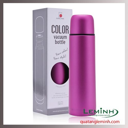 BÌNH GIỮ NHIỆT COLOR BOTTLE - PINK