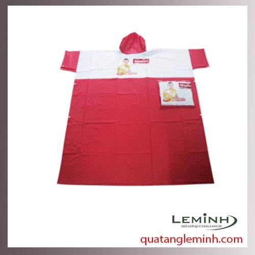 Áo mưa quà tặng - Áo mưa poncho cài cạnh không kính, 2 màu