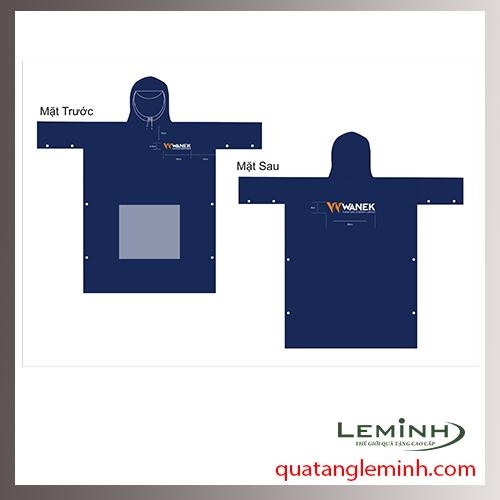 Áo mưa quà tặng - Áo mưa poncho có kính