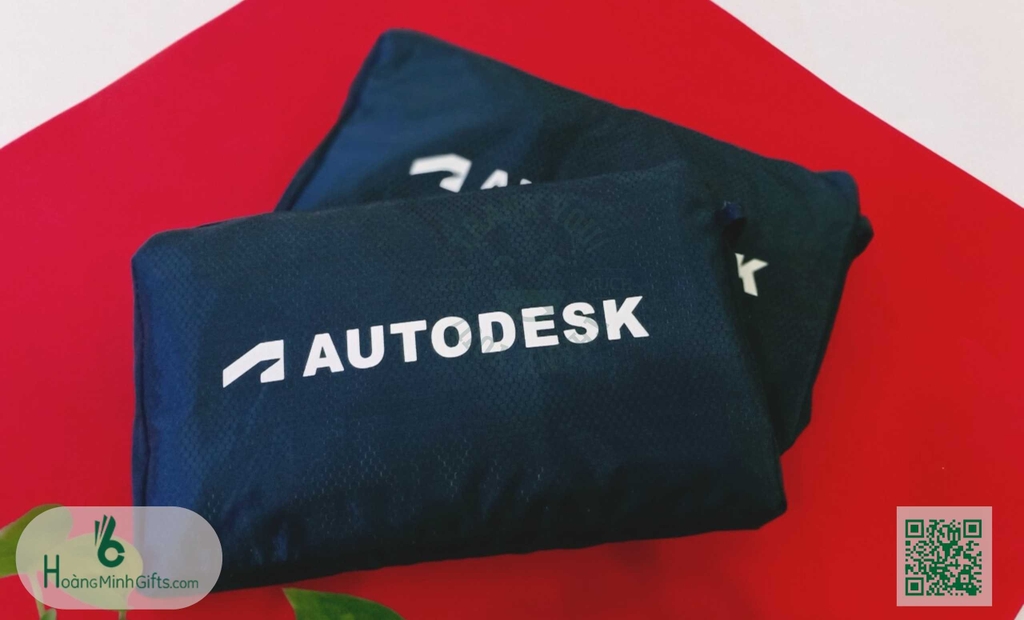 ÁO MƯA QUẢNG CÁO IN LOGO - KH AUTODESK