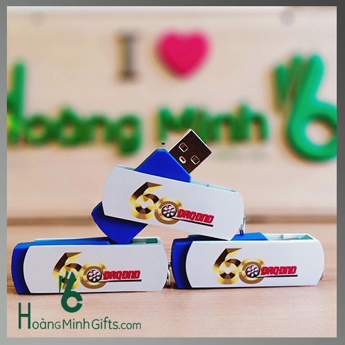 USB KIM LOẠI XOAY KHẮC LOGO - KH ĐAQĐND