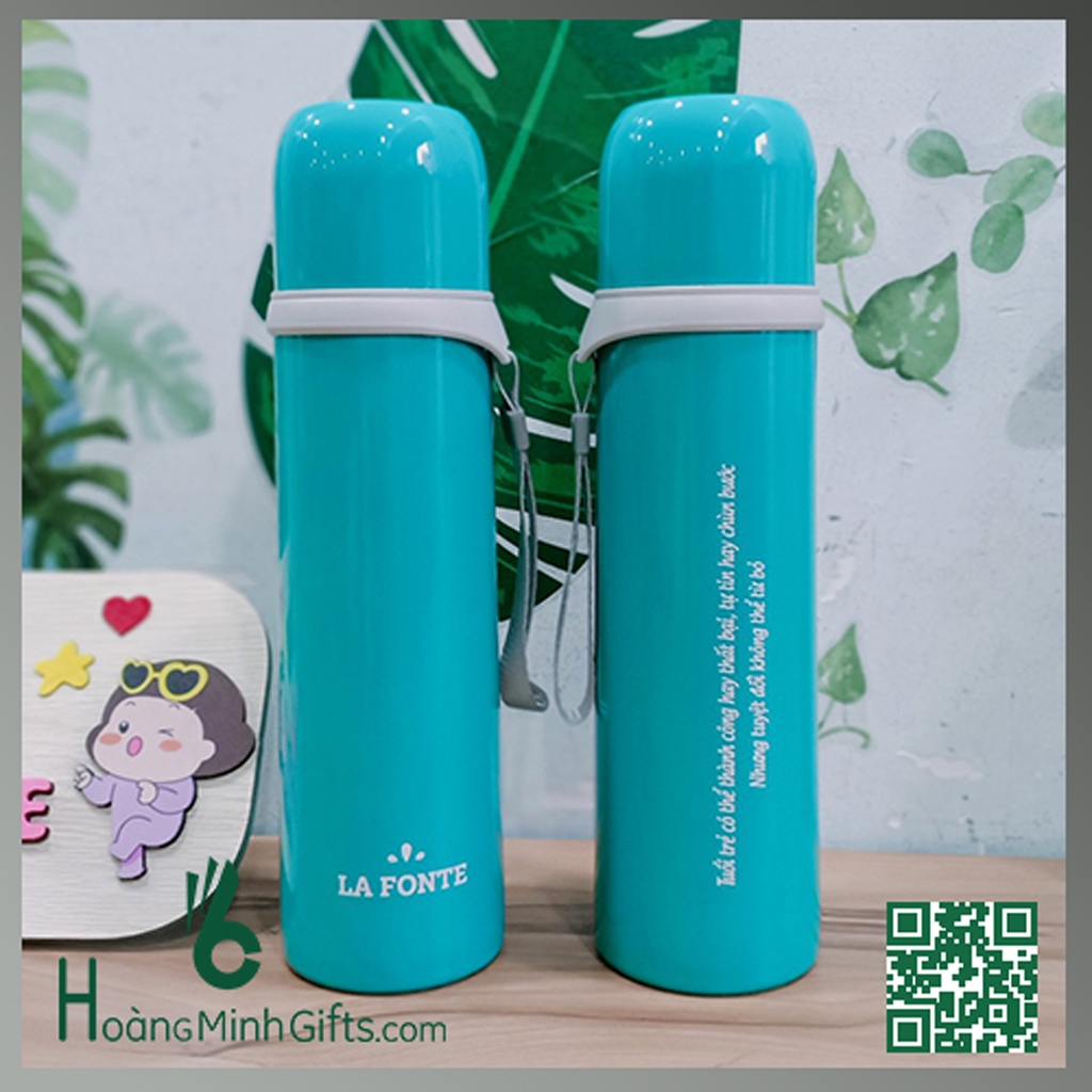 BÌNH GIỮ NHIỆT LAFONTE 500ML - KHÁCH HÀNG TUỔI TRẺ