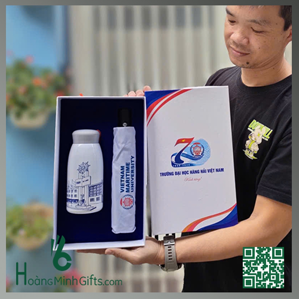 BỘ QUÀ TẶNG 2 SẢN PHẨM - ĐẠI HỌC HÀNG HẢI