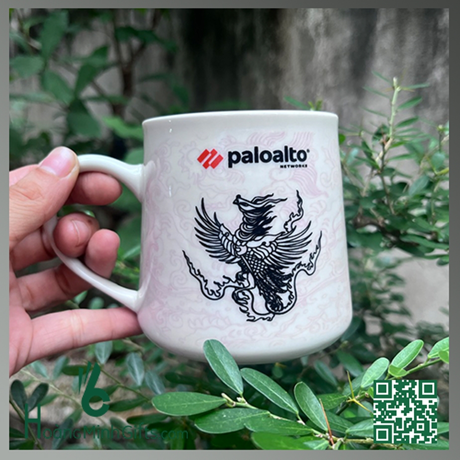 CỐC SỨ IN LOGO - KHÁCH HÀNG PALOALTO