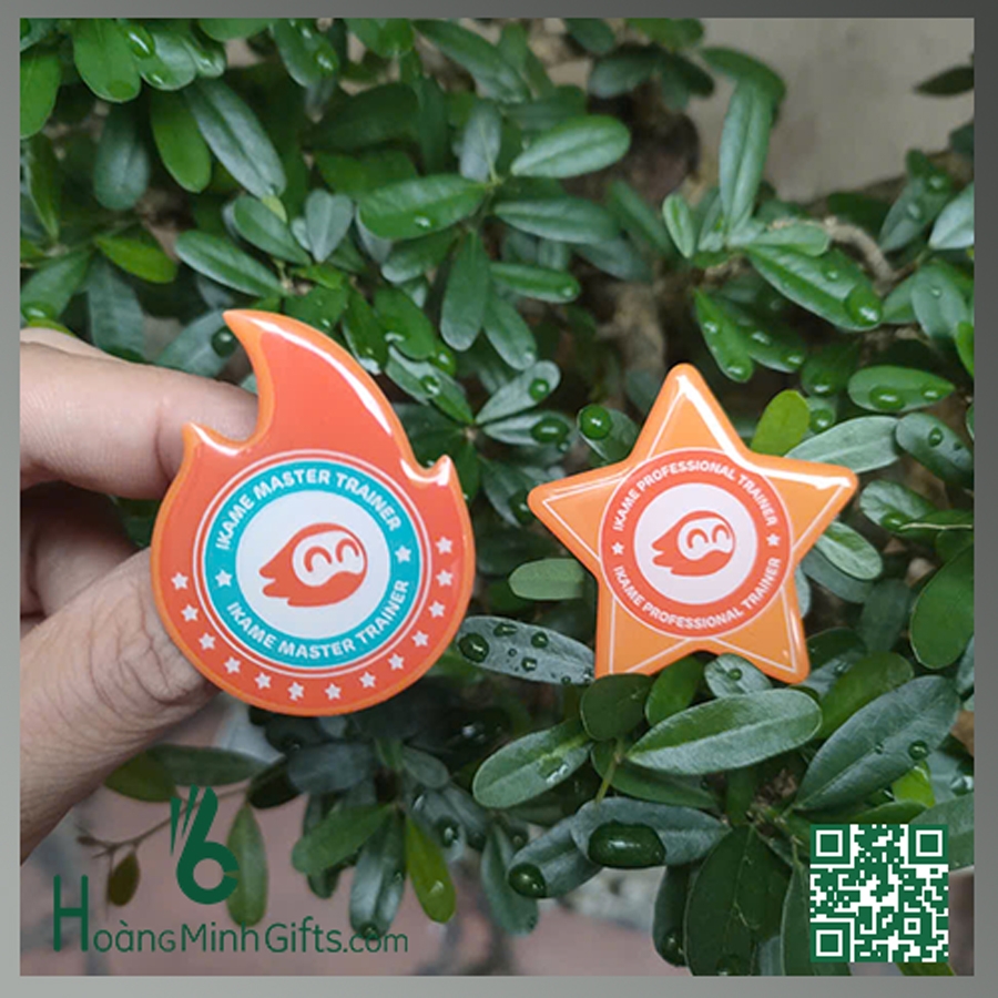 HUY HIỆU CÀI ÁO - KHÁCH HÀNG IKAME