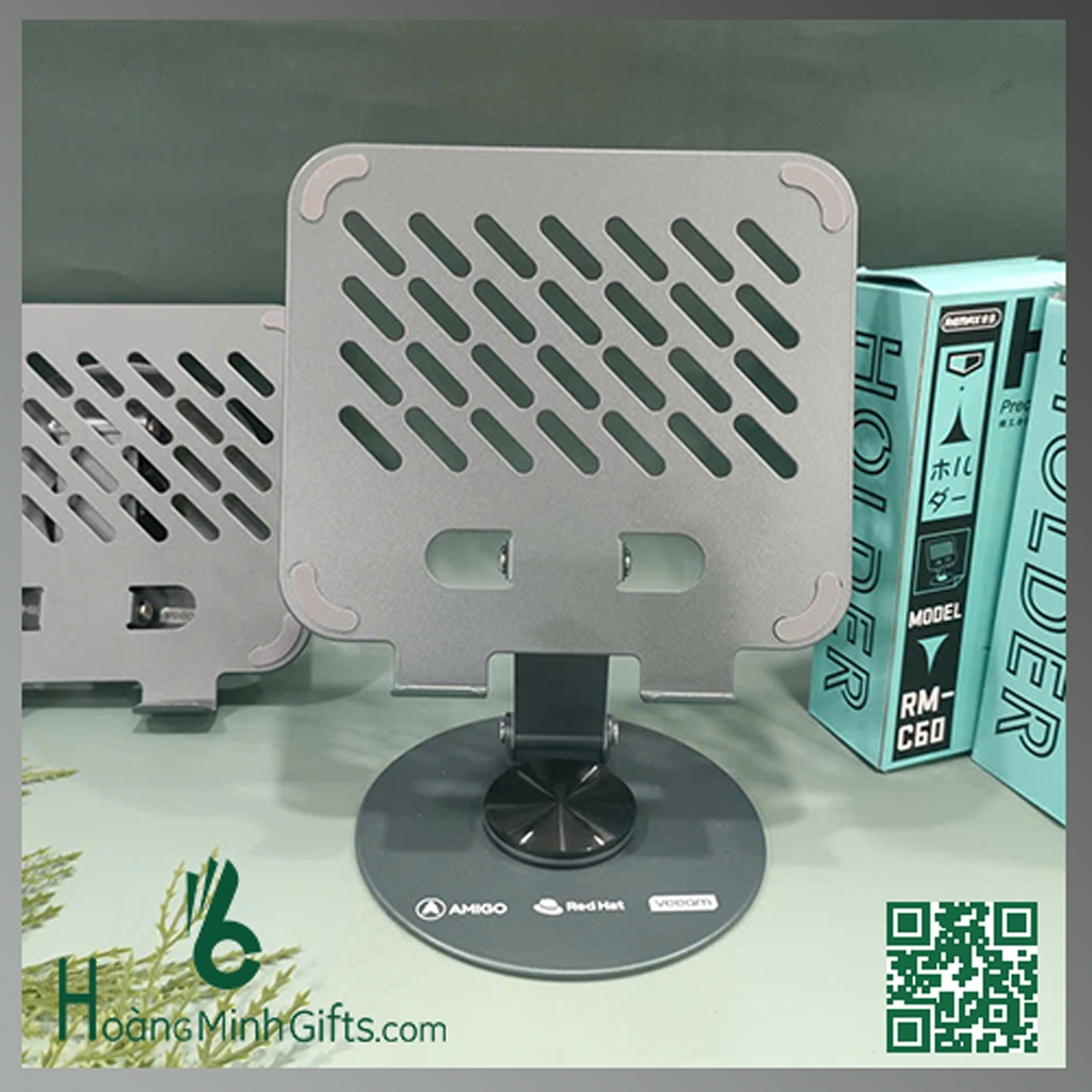 ĐẾ ĐỂ IPAD REMAX RM 600 IN LOGO THEO YÊU CẦU