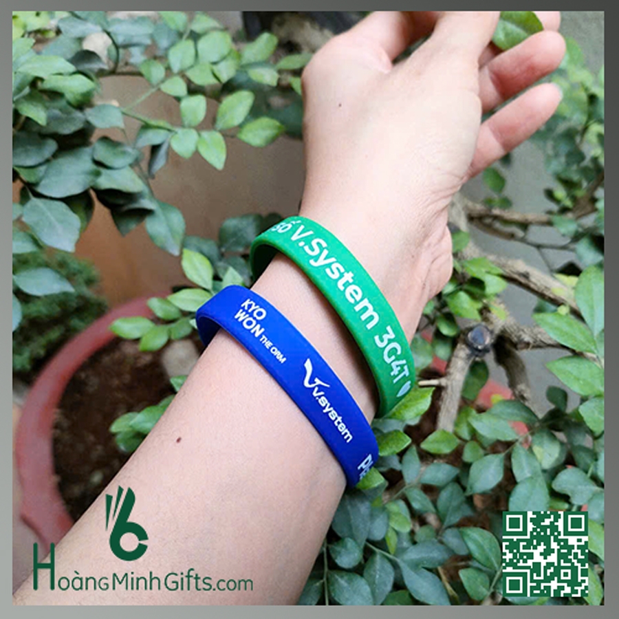 VÒNG ĐEO TAY SILICON - KHÁCH HÀNG VSYSTEM