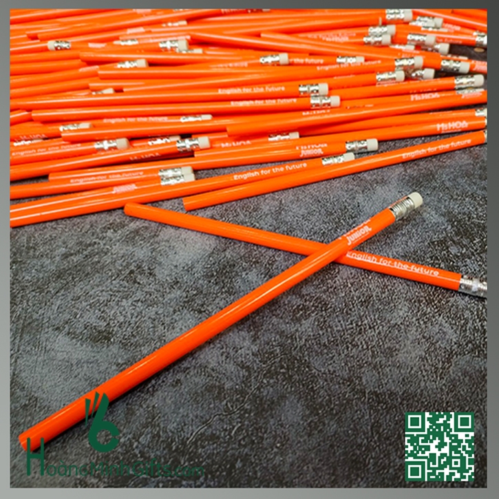 BÚT CHÌ IN LOGO QUẢNG CÁO - KHÁCH HÀNG MS HOA