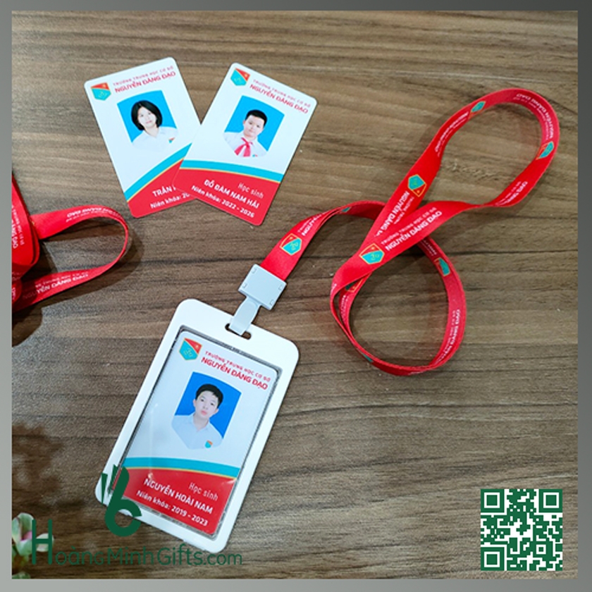 THẺ HỌC SINH KÈM DÂY ĐEO THẺ - KHÁCH HÀNG TRƯỜNG THCSC NGUYỄN ĐĂNG ĐẠO