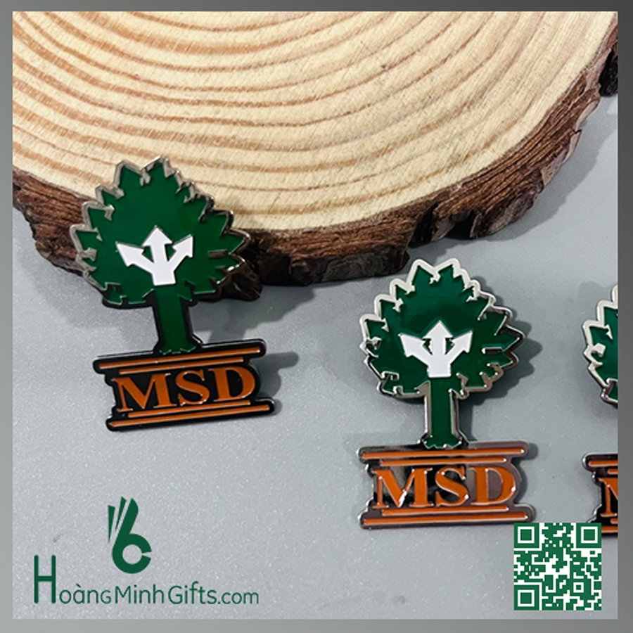 HUY HIỆU CÀI ÁO NAM CHÂM - KHÁCH HÀNG MSD