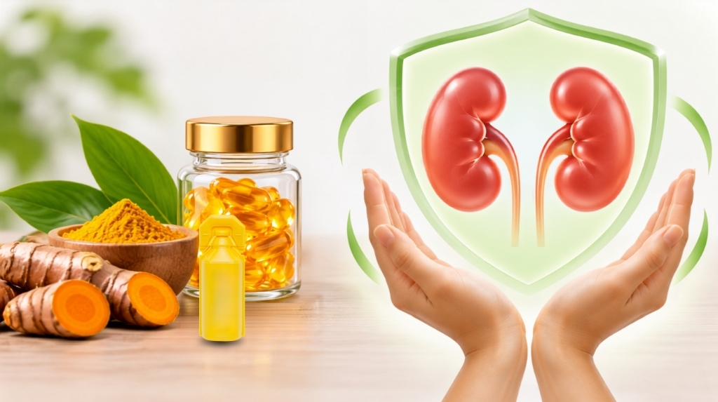 Cách dùng Nano Curcumin để không ảnh hưởng thận