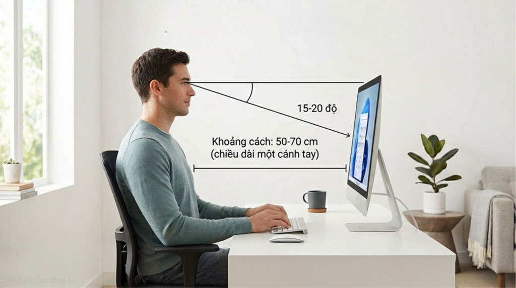 Một số cách bảo vệ mắt khỏi ánh sáng xanh hiệu quả