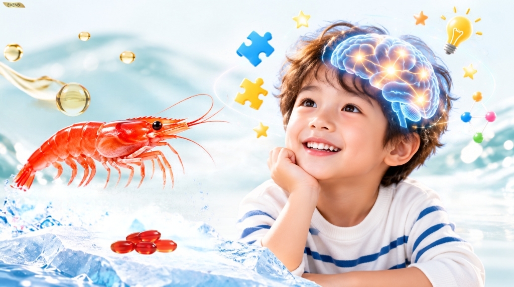 Công dụng của Omega 3 Krill cho trí não trẻ em