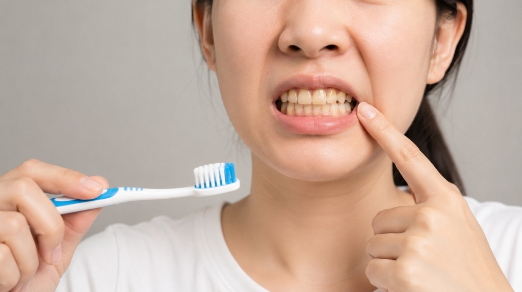 Không vệ sinh răng miệng thường xuyên và đúng cách