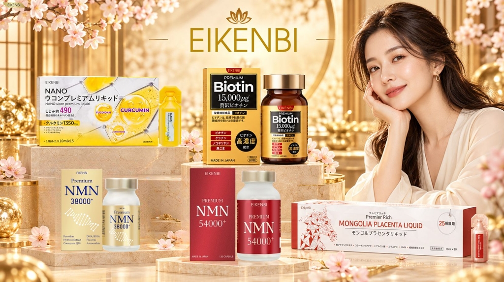  Eikenbi là hương hiệu thực phẩm chức năng Nhật Bản chất lượng